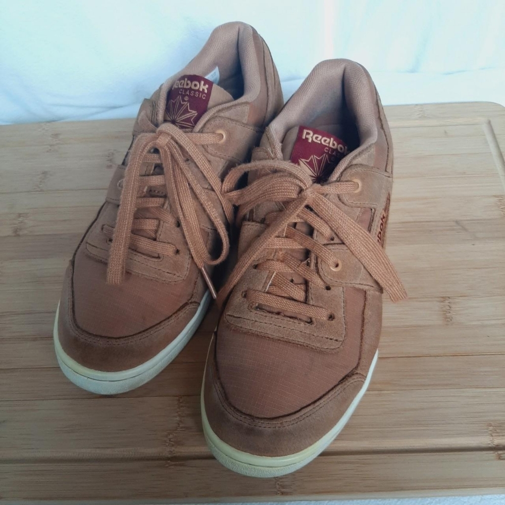 Camel Brown Reeboks